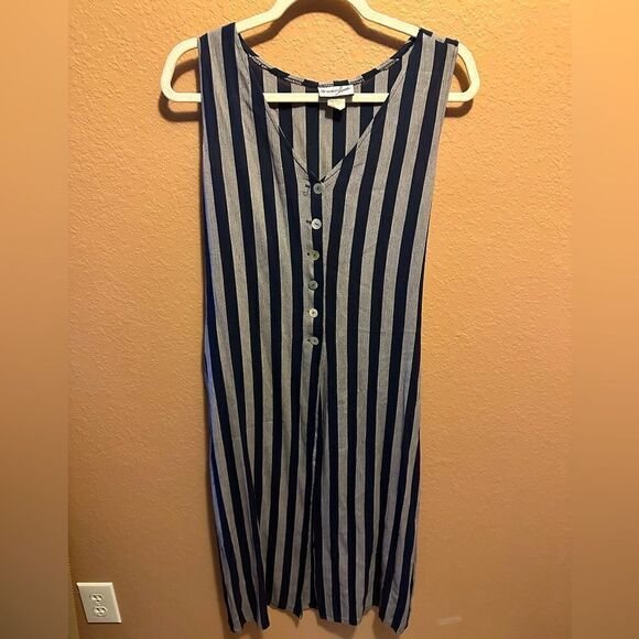 Breakin’ Loose striped long vest - Picture 1 of 10